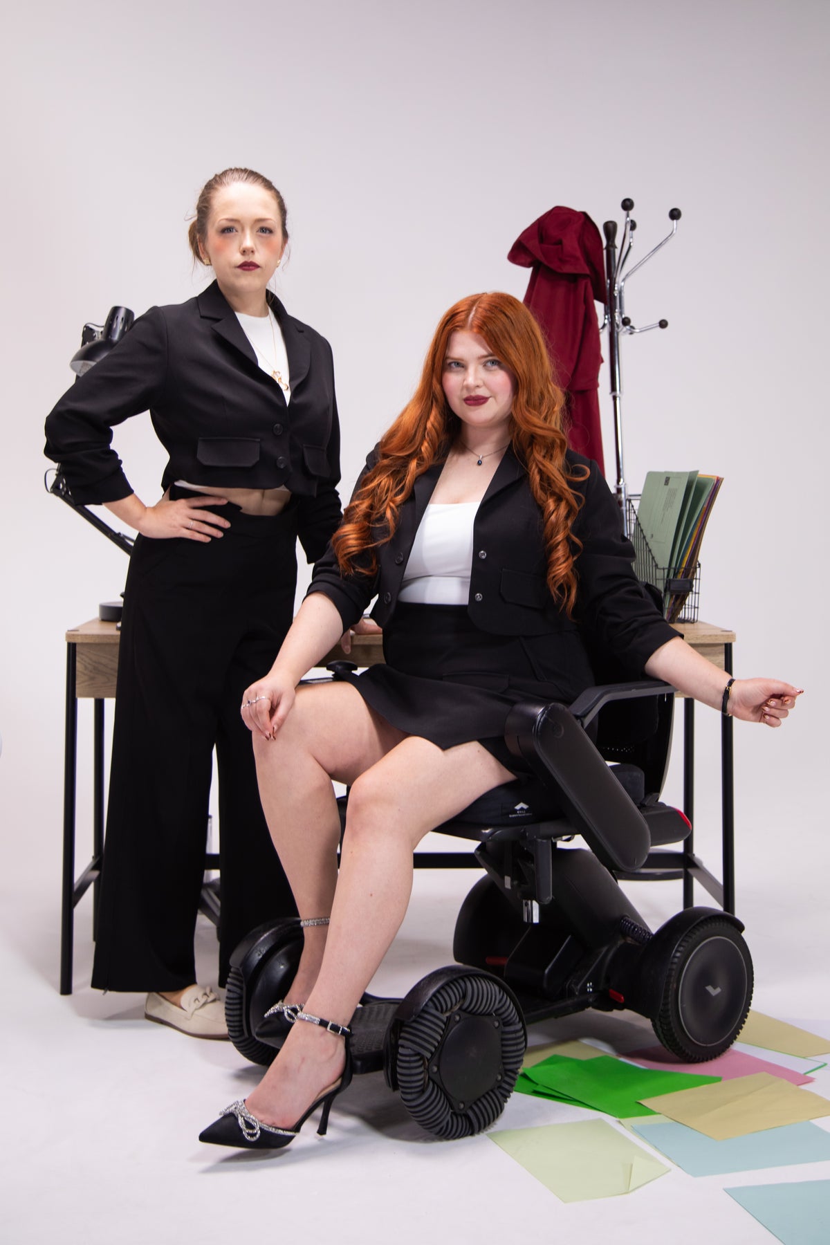 two women posing for a picture