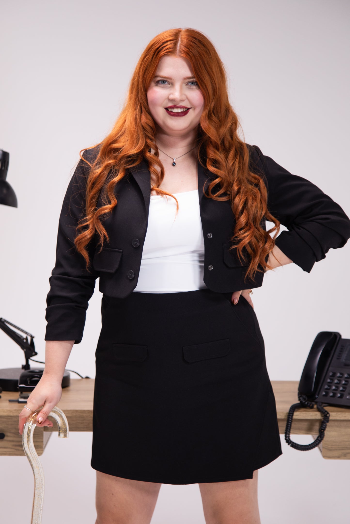 'Jenni' Adaptive Suit Blazer with magnetic buttons