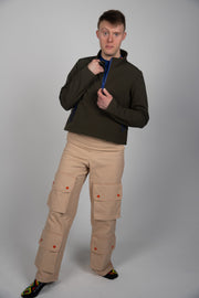 Standard Cut Side Opening Cargo Trouser