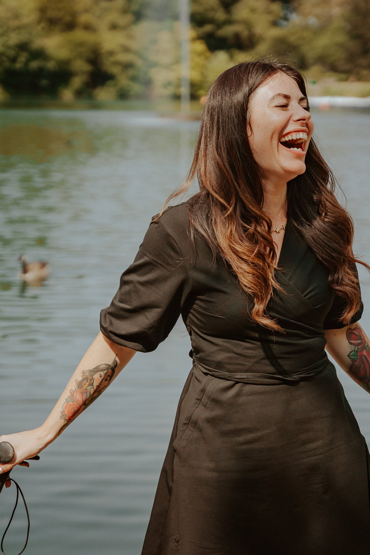 *Coming Friday* Wrap dress with access
